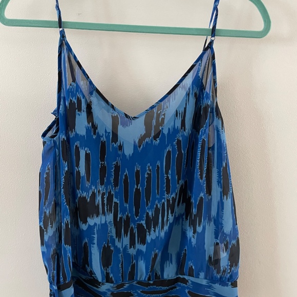 BCBG Sheer Chiffon Tank - Picture 2 of 3